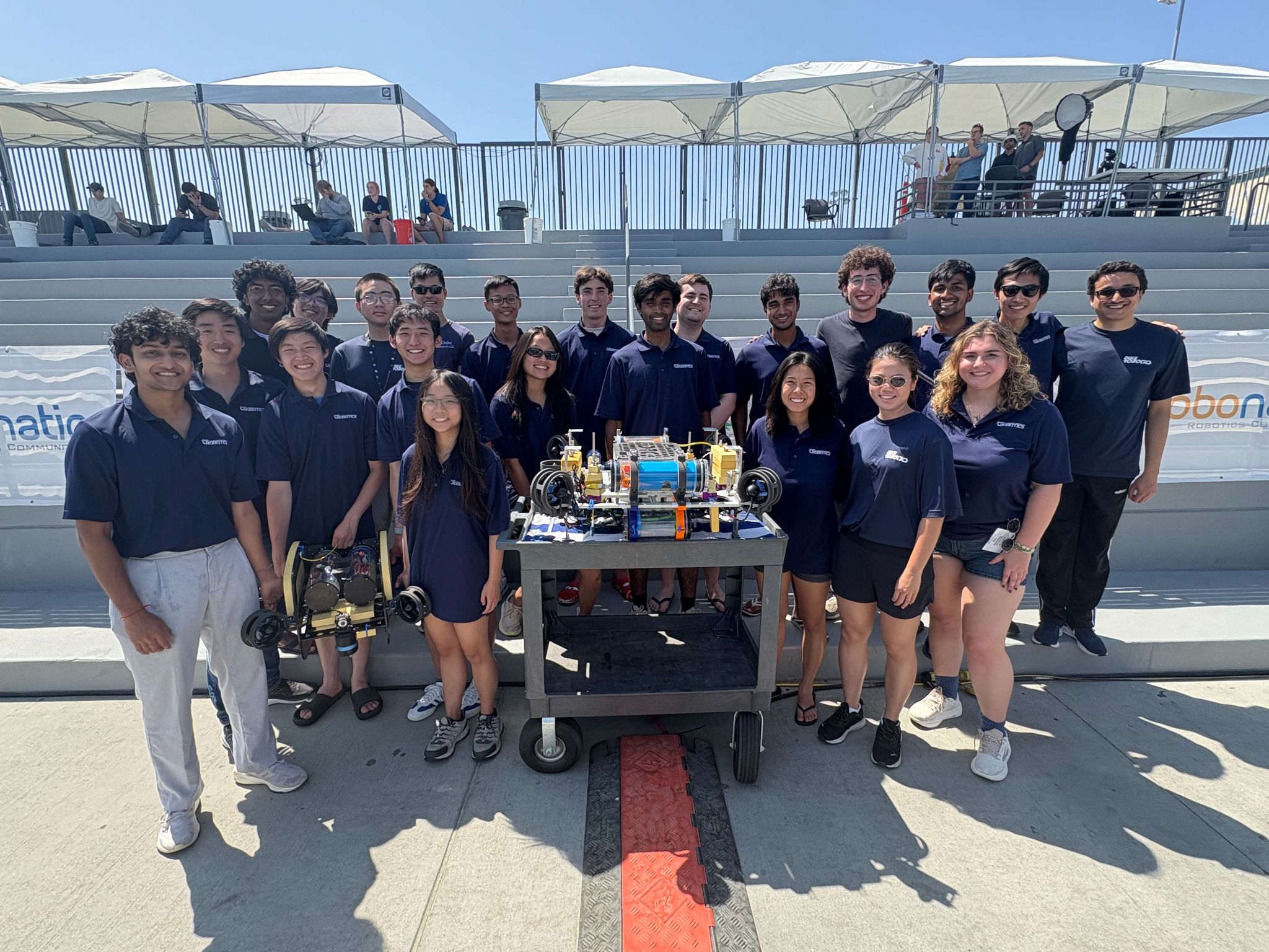 Duke Robotics Club team at RoboSub